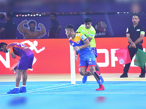 Avhdut Patil (Telugu Yodhas in Blue) (Credit: Ultimate Kho Kho