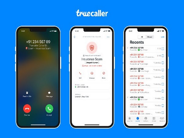 Key visuals of the Truecaller iPhone App   