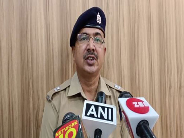 Akhilesh Bhadoria, SP (City), Moradabad (Photo/ANI)
