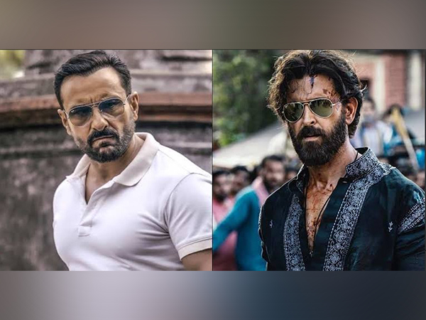 Look of Saif Ali Khan and Hrithik Roshan from Vikram Vedha(Image source: Instagram)