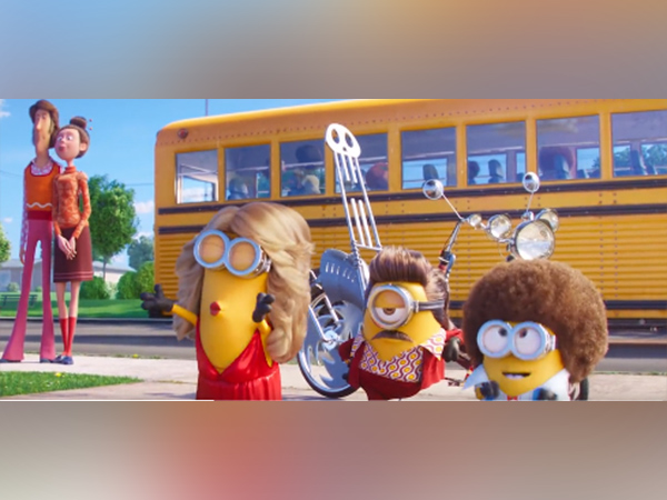 Visual from the 'Minions: The Rise of Gru' film