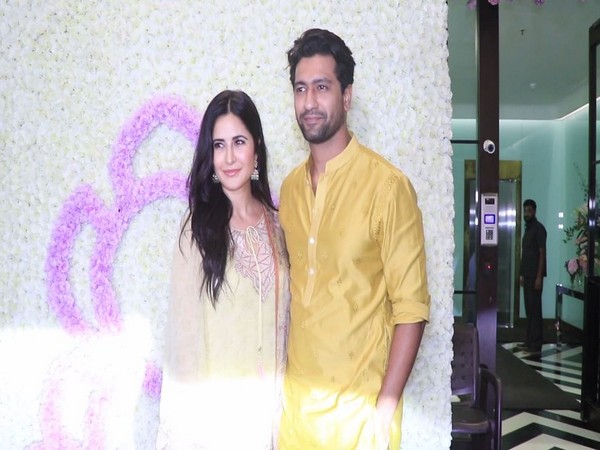 Kartina Kaif & Vicky Kaushal (Image Source: ANI)