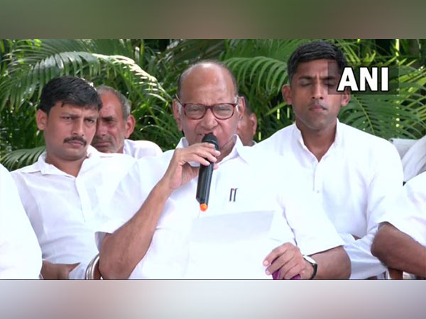 NCP chief Sharad Pawar (Photo/ANI)