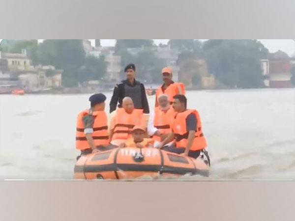 Uttar Pradesh Chief Minister Yogi Adityanath in Varanasi 