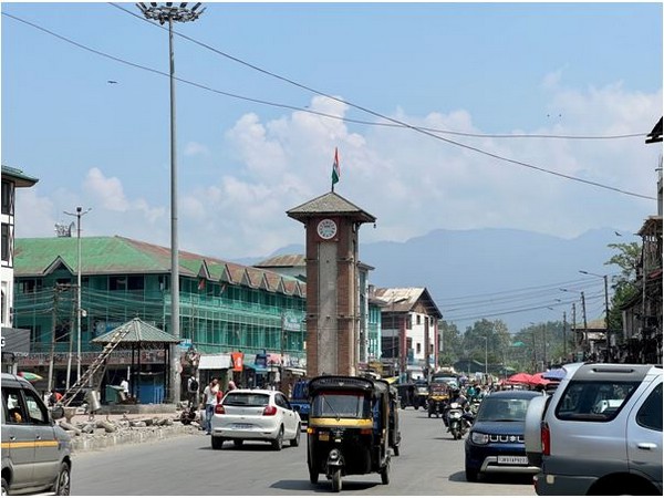 Visuals from Srinagar (Photo/ANI)