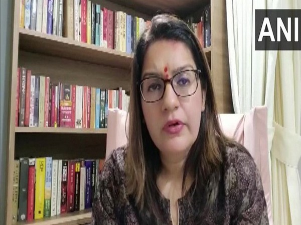 Shiv Sena's Priyanka Chaturvedi. (ANI/Photo)