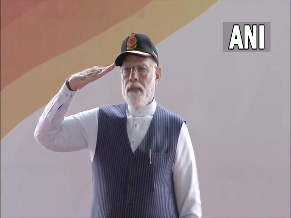 PM Modi commissioned India's first indigenous aircraft carrier INS Vikrant into Indian Navy. (ANI/photo)