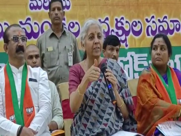 Union finance minister Nirmala Sitharaman (ANI Photo)