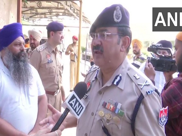 Additional Director General of Police (ADGP), Law and Order, Arpit Shukla confirms security reviewing across Punjab (Photo/ANI)
