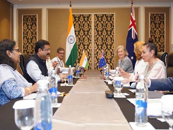 Union Education Dharmendra Pradhan holding bilateral meeting in Bali, Indonesia