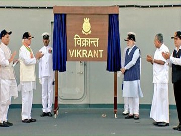 PM Narendra Modi commissioned the first indigenous aircraft carrier INS Vikrant