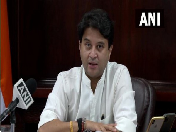 Union Civil Aviation Minister Jyotiraditya Scindia (Photo/ANI)