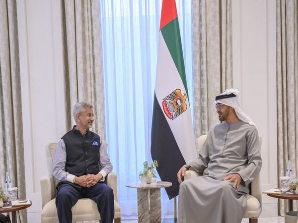 External affairs minister S Jaishankar met UAE President Mohamed bin Zayed al Nahyan on Friday.