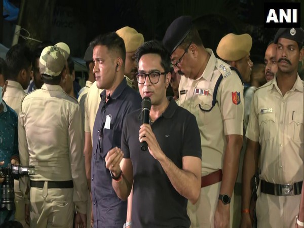 TMC MP Abhishek Banerjee in Kolkata (Photo/ANI)