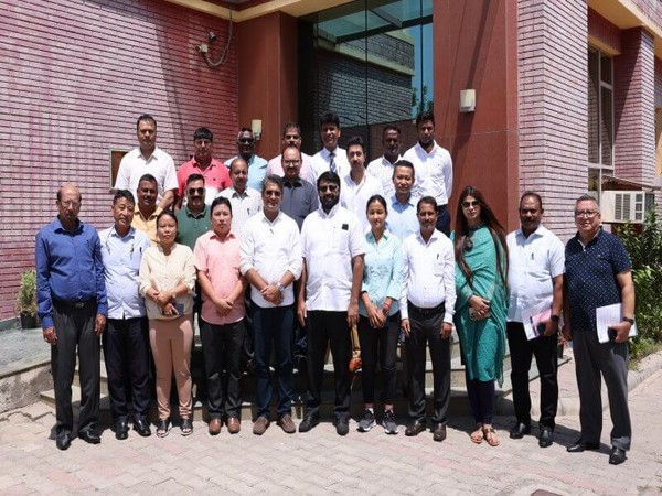 A visual from the meeting. (Photo- AIFF)