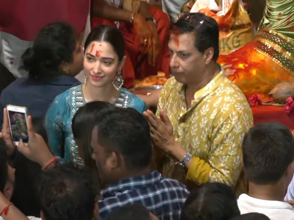Tamannaah Bhatia and Madhur Bhandarkar (Image source: ANI)