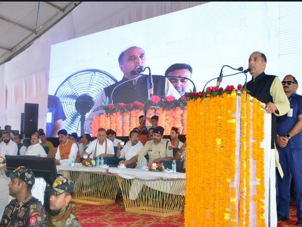 Himachal Pradesh Chief Minister Jai Ram Thakur (Photo/ANI)