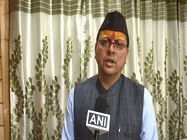 Uttarakhand Chief Minister Pushkar Singh Dhami (Photo:ANI)