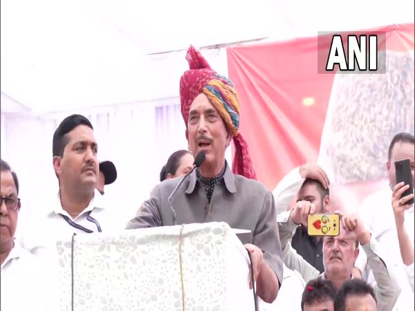 Former congress leader Ghulam Nabi Azad
