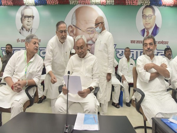 JDU national executive, council to meeting in Patna. (Photo/Twitter)