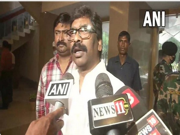 Jharkhand Chief Minister Hemant Soren (File Photo/ANI)