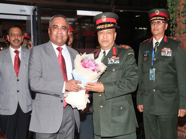 Army Chief Manoj Pande arrives in Nepal (Image Credit: Twitter/@NaSpokesperson)