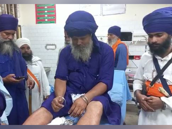 visual of the injured person in Beas (Photo/ANI)