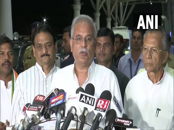 Chhattisgarh Chief Minister Bhupesh Baghel (Photo:ANI)