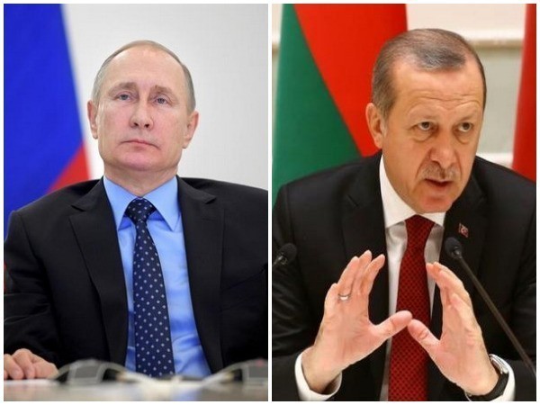 Russian President Vladimir Putin, Turkish President Recep Tayyip Erdogan (File Image)