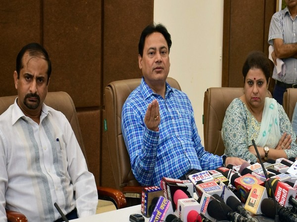 Hirdesh Kumar, Chief Electoral Officer, J-K and Ladakh (Photo/ANI)