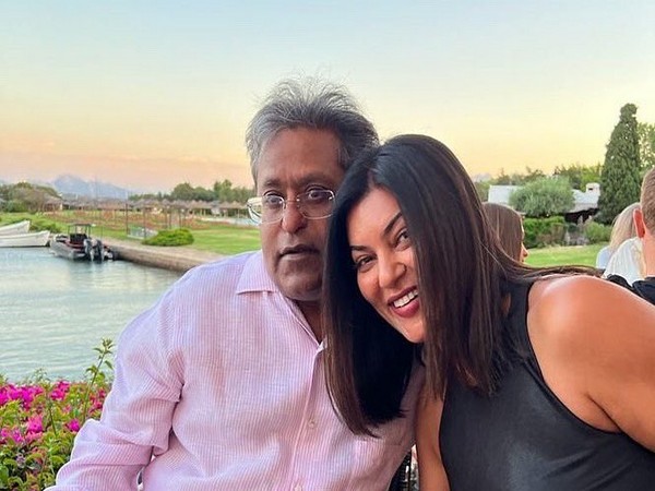 Lalit Modi and Sushmita Sen (Image source: Twitter)