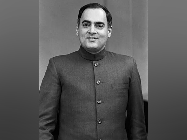 Former Prime Minister Rajiv Gandhi (Image source: Twitter)