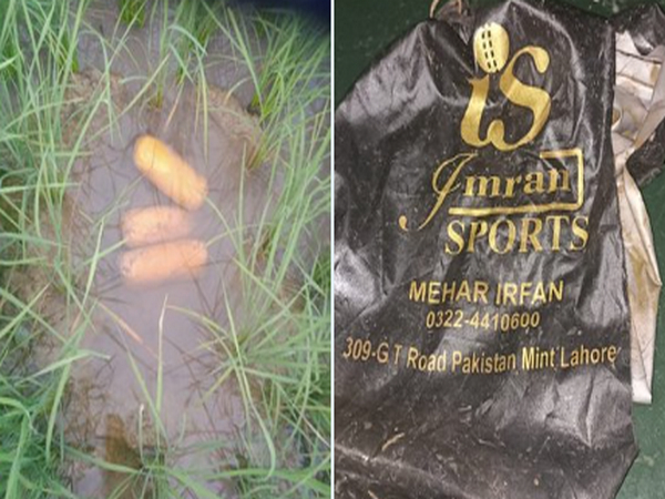 BSF-seized Heroin in Punjab's Fazilka (Photo/ANI)