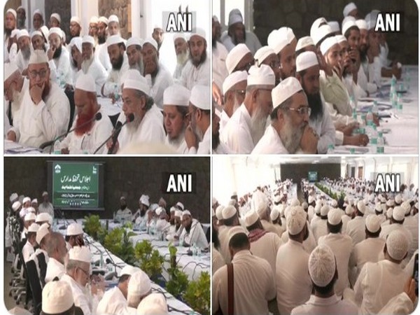 Meeting of Jamiat Ulema-e-Hind being held in New Delhi(File photo/ANI)