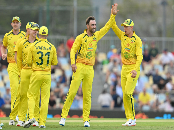 Glenn Maxwell's four wicket haul is his best bowling figures in ODIs. (Photo- ICC)