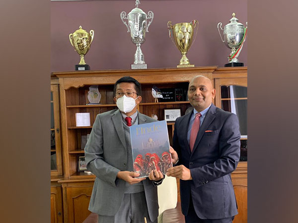 Indian ambassador Abhay Kumar held a meeting with Madagascar Health Minister Zely Arivelo on Monday. (Photo Credit:  India in Madagascar & Comoros Twitter )