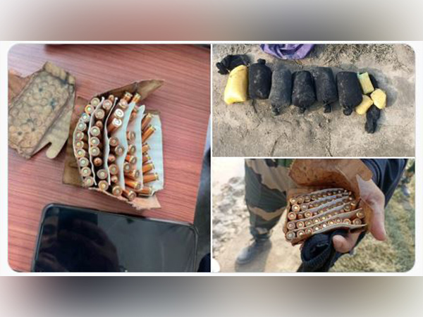 BSF seized Heroin in Punjab's Fazilka (Photo/ANI)