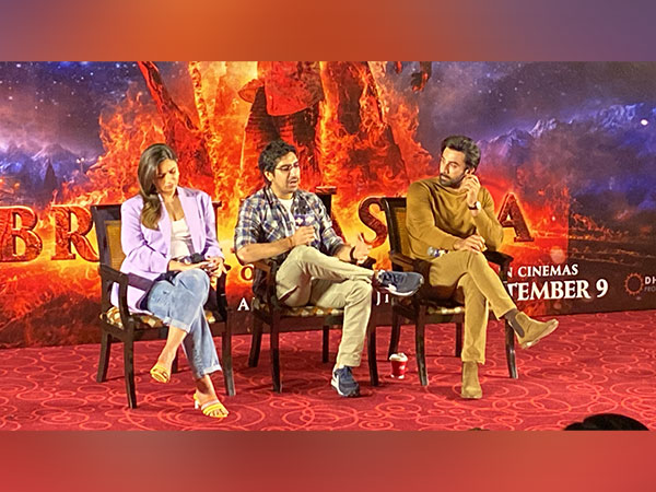 Ayan Mukerji, Ranbir Kapoor, Alia Bhatt (Image source: ANI photos)