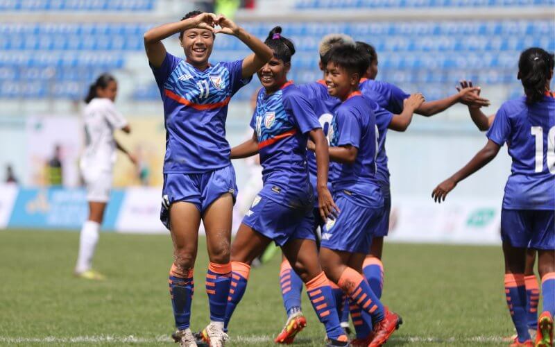 India has made a winning start to their campaign. (Photo- AIFF)