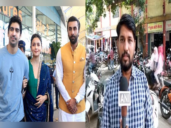 Bajrang Dal, Ranbir, Alia, Ayan (Image source: ANI Photos)
