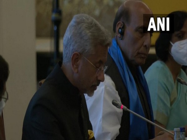 External Affairs Minister S Jaishankar at India-Japan 2+2 ministerial meeting in Tokyo. (Photo: ANI)