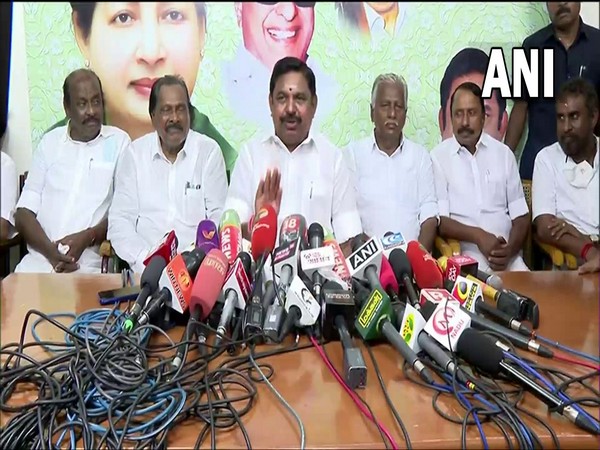 All India Anna Dravida Munnetra Kazhagam (AIADMK) Interim General Secretary, Edappadi K Palaniswamy (EPS) (Filephoto/ANI)