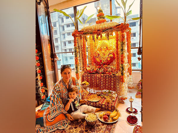 Kareena Kapoor with Jeh (Image source: Instagram)