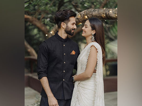 Mira Rajput with Shahid Kapoor (Image source: Instagram)