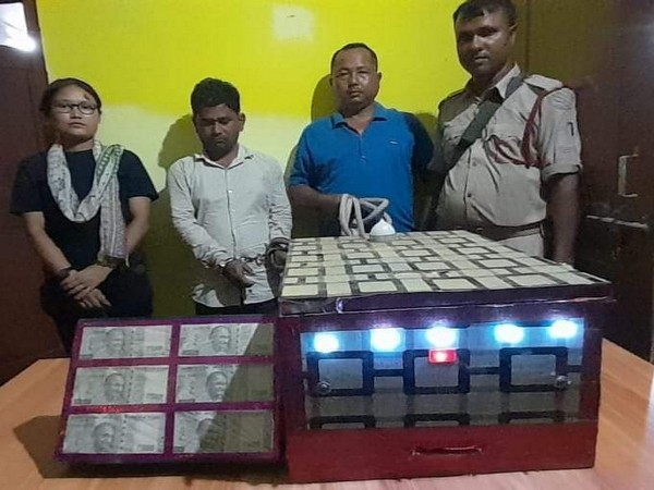 Assam Police seizes fake currency notes-making machines (Photo:Twitter/Nagaon Police)