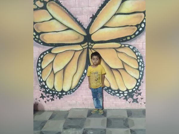 Aditya Maurya, the child feared to have flowmn into the drain (Photo/ANI)