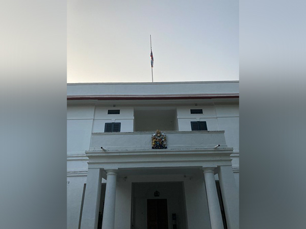 British High Commission in New Delhi. (Photo credit: British High Commissioner Alex Ellis Twitter)  