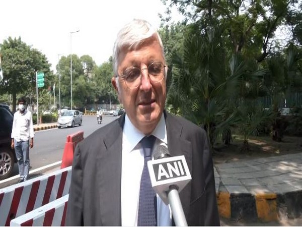 Italian Ambassador to India, Vincenzo De Luca.