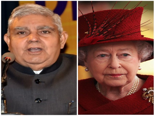 VP Dhankhar and Queen Elizabeth II 