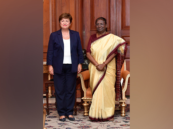 President Murmu meets IMF chief Kristalina Georgieva 